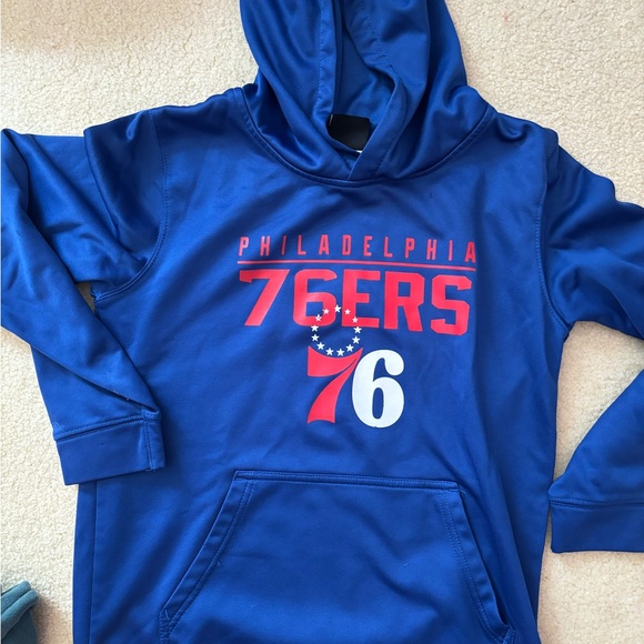 NBA Philadelphia 76ers Blue Hoodie - Picture 1 of 1